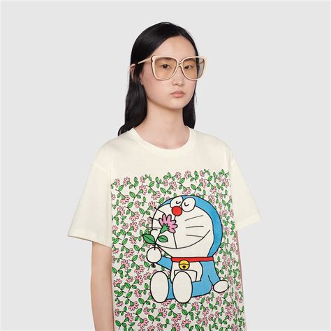 doraemon gucci t shirt|gucci doraemon hoodie.